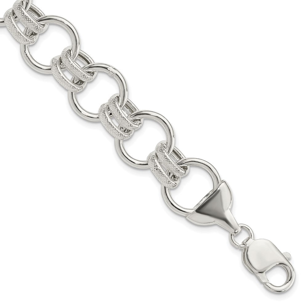 7.5 Zoll Sterlingsilber Fantasie Armband