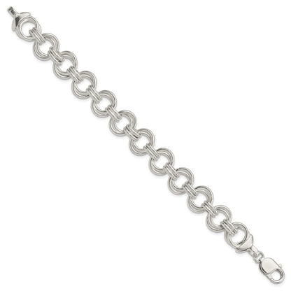 Sterlingsilber Poliert Fantasieglieder Armband