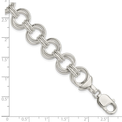 Sterlingsilber Poliert Fantasieglieder Armband