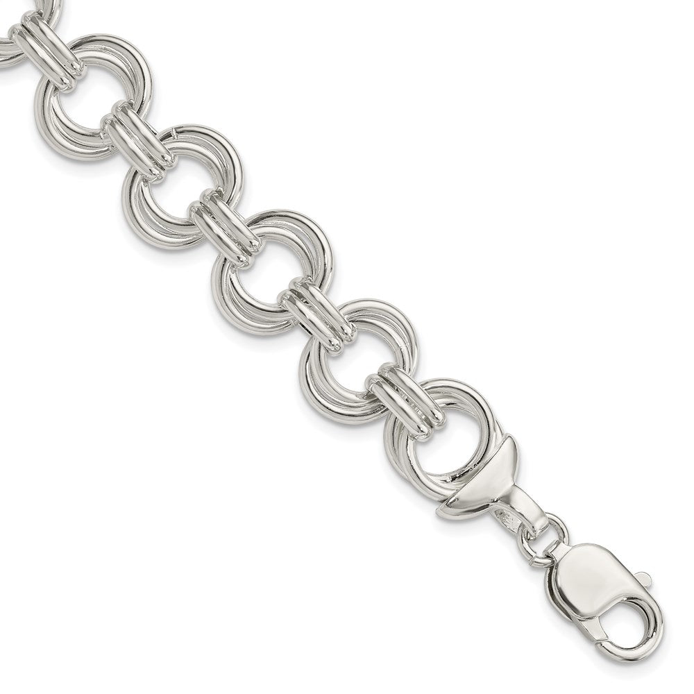 Sterlingsilber Poliert Fantasieglieder Armband