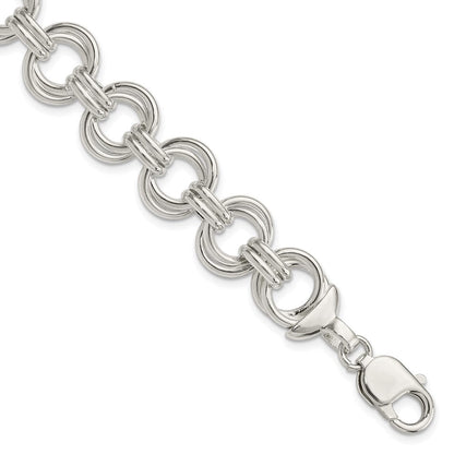Sterlingsilber Poliert Fantasieglieder Armband