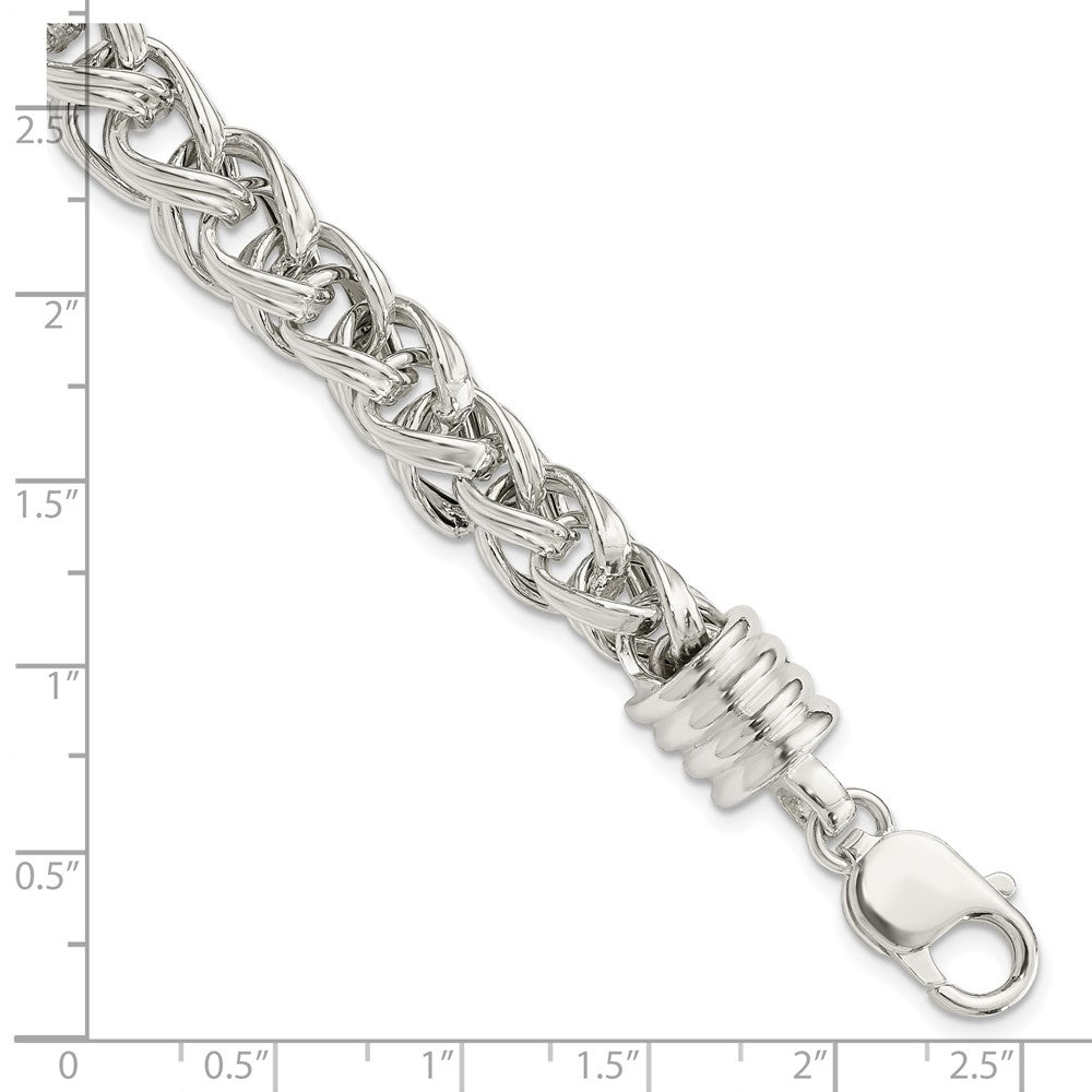 7.75 Zoll Sterlingsilber Fantasie Armband