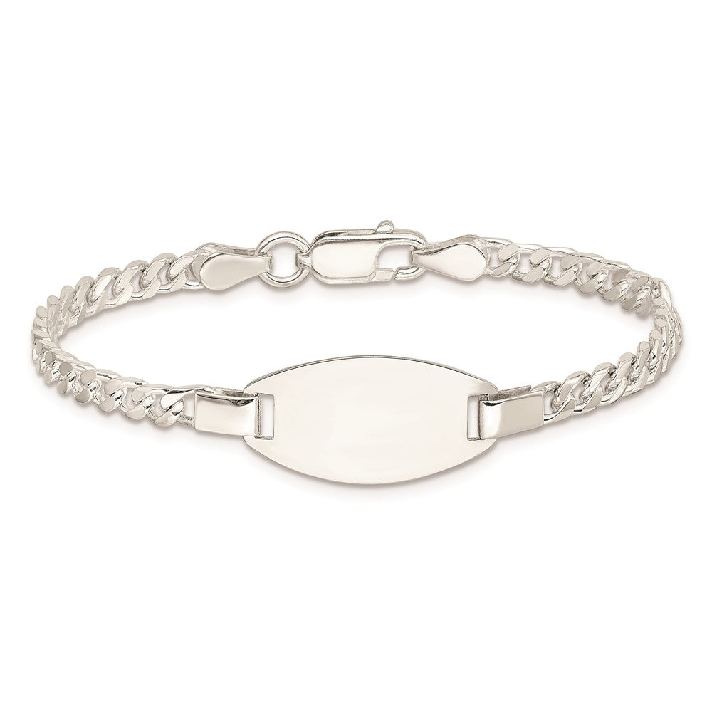 3 Zoll Sterlingsilber Childrens 5 Zoll Plus 1 Zoll Verlängerung Id Armband