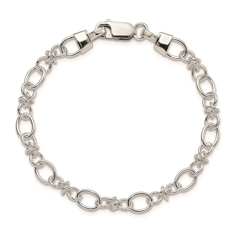 7.5 Zoll Sterlingsilber Fantasie Armband