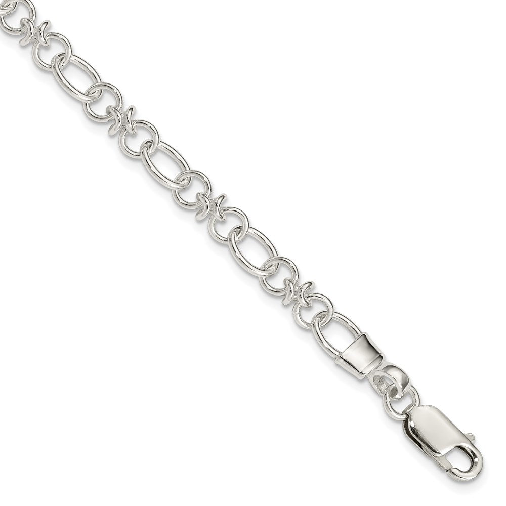 7.5 Zoll Sterlingsilber Fantasie Armband