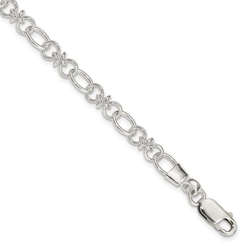 7.5 Zoll Sterlingsilber Fantasie Armband