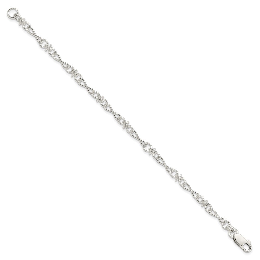 7.5 Zoll Sterlingsilber Armband