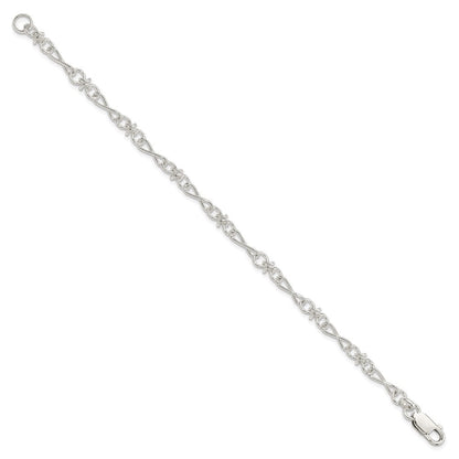 7.5 Zoll Sterlingsilber Armband