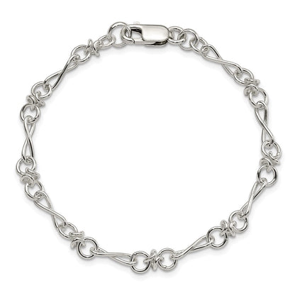 7.5 Zoll Sterlingsilber Armband