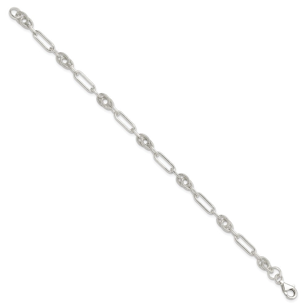 7.5 Zoll Sterlingsilber Armband