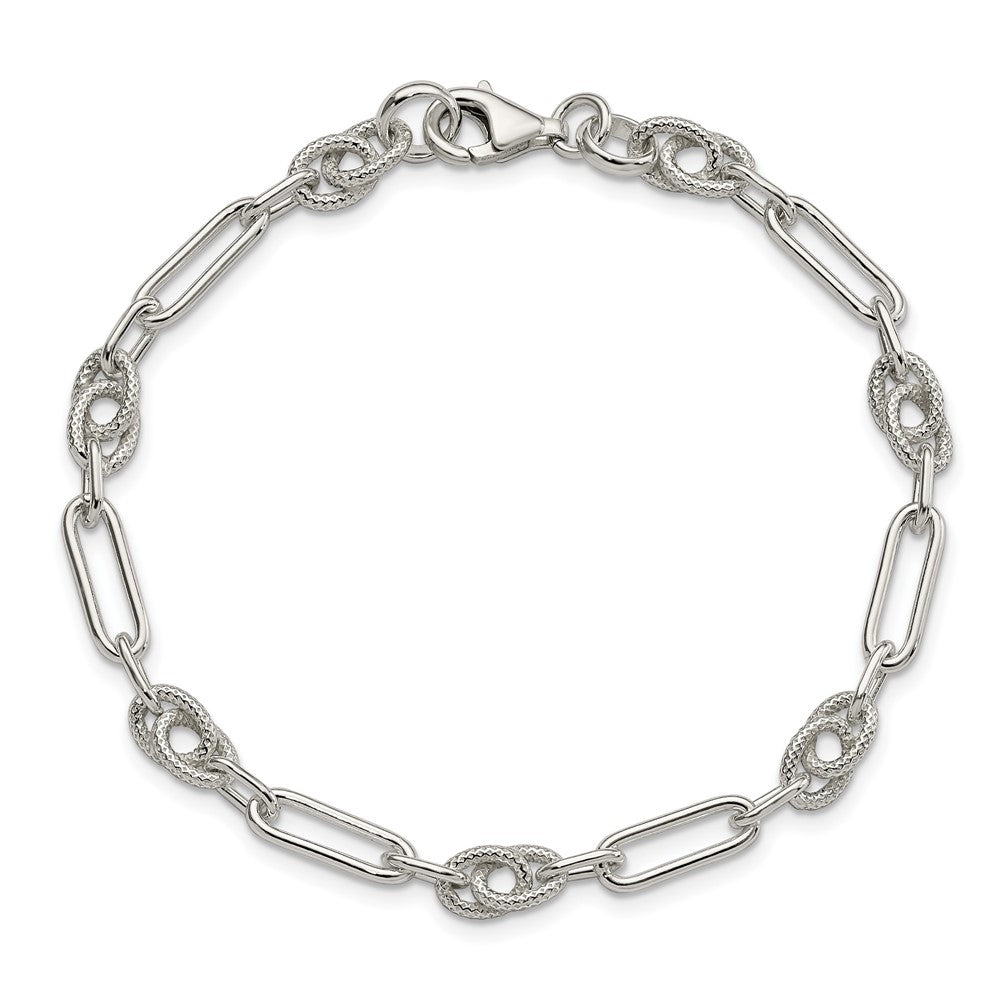 7.5 Zoll Sterlingsilber Armband