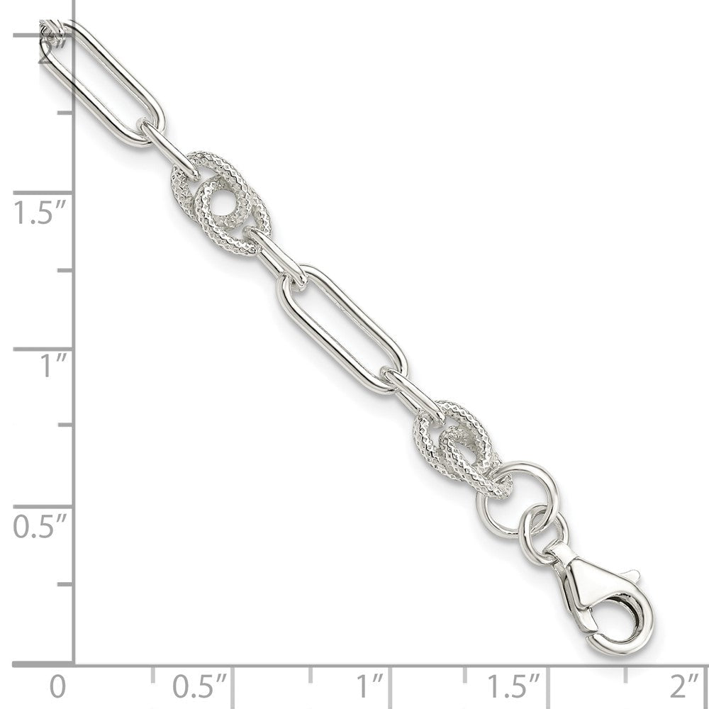 7.5 Zoll Sterlingsilber Armband