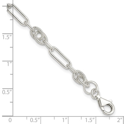 7.5 Zoll Sterlingsilber Armband
