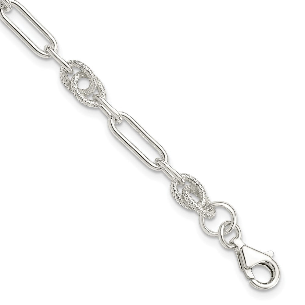 7.5 Zoll Sterlingsilber Armband