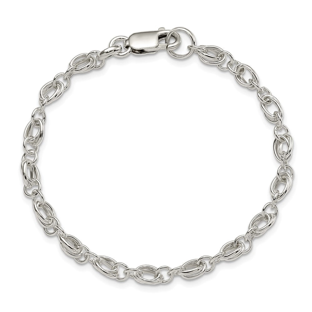 7.5 Zoll Sterlingsilber Armband