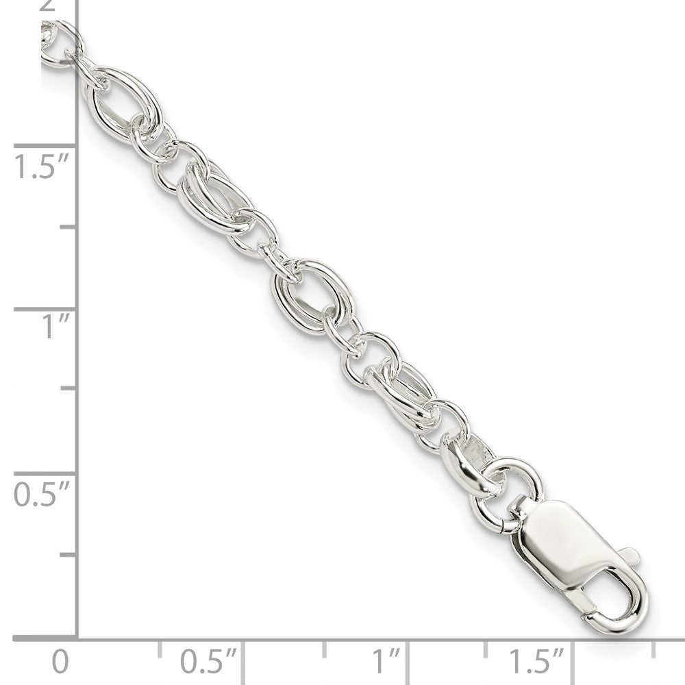 7.5 Zoll Sterlingsilber Armband
