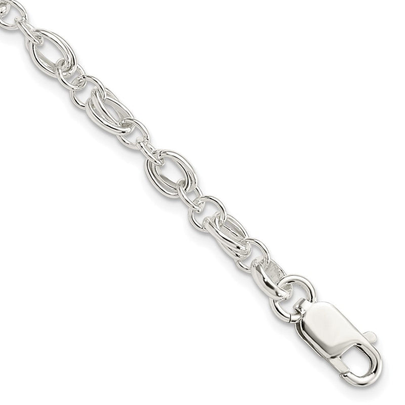 7.5 Zoll Sterlingsilber Armband