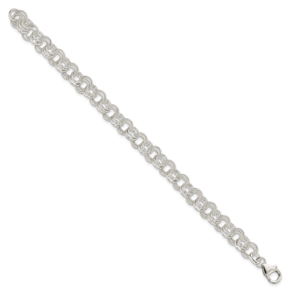 7.5 Zoll Sterlingsilber Armband