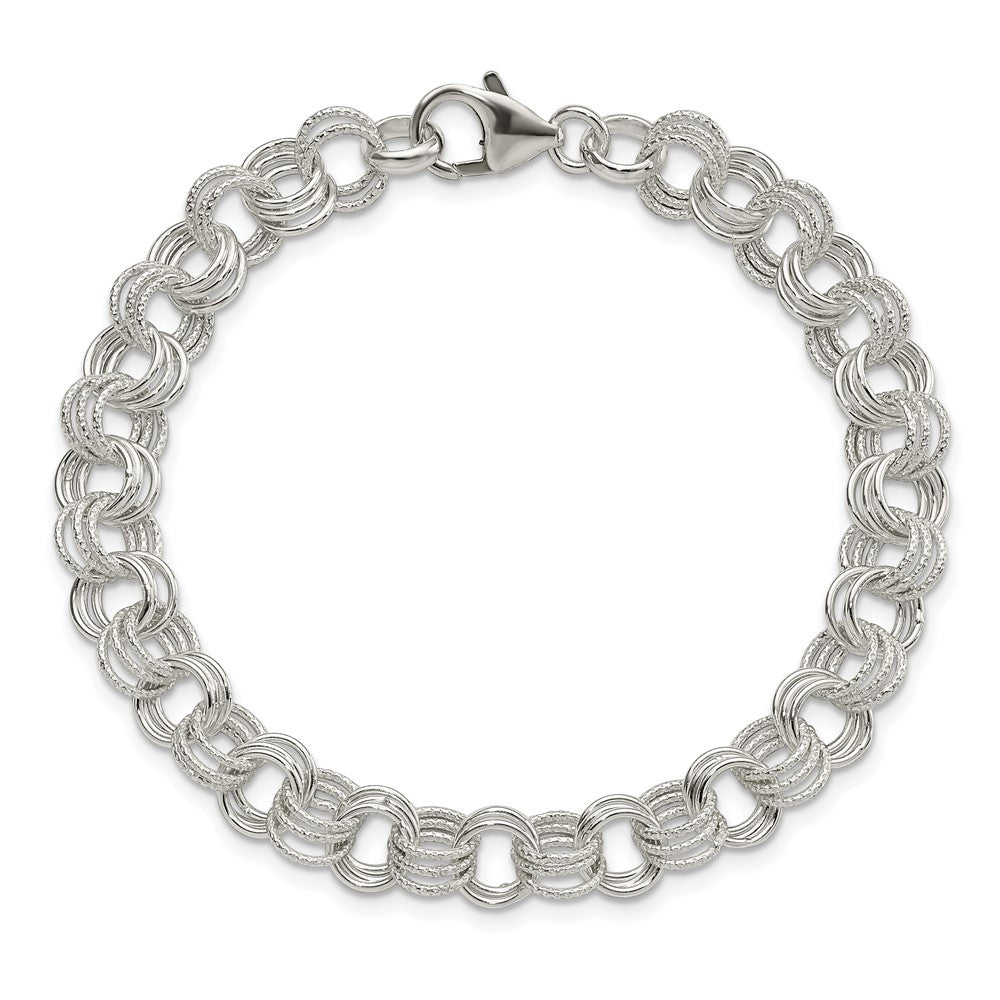 7.5 Zoll Sterlingsilber Armband