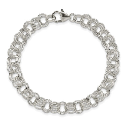7.5 Zoll Sterlingsilber Armband