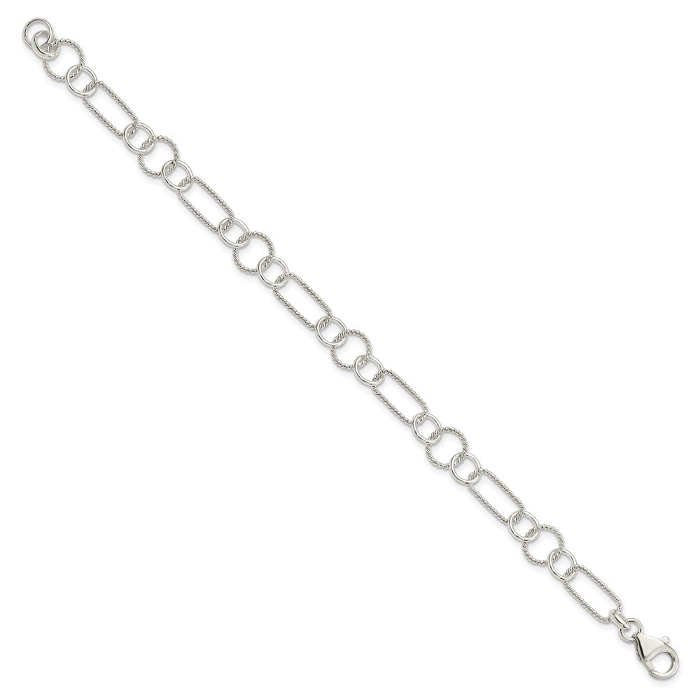 7.5 Zoll Sterlingsilber Armband
