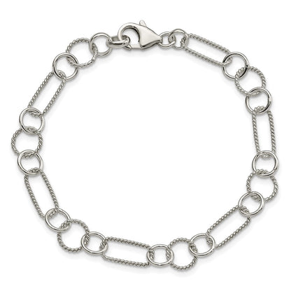 7.5 Zoll Sterlingsilber Armband
