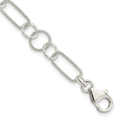 7.5 Zoll Sterlingsilber Armband