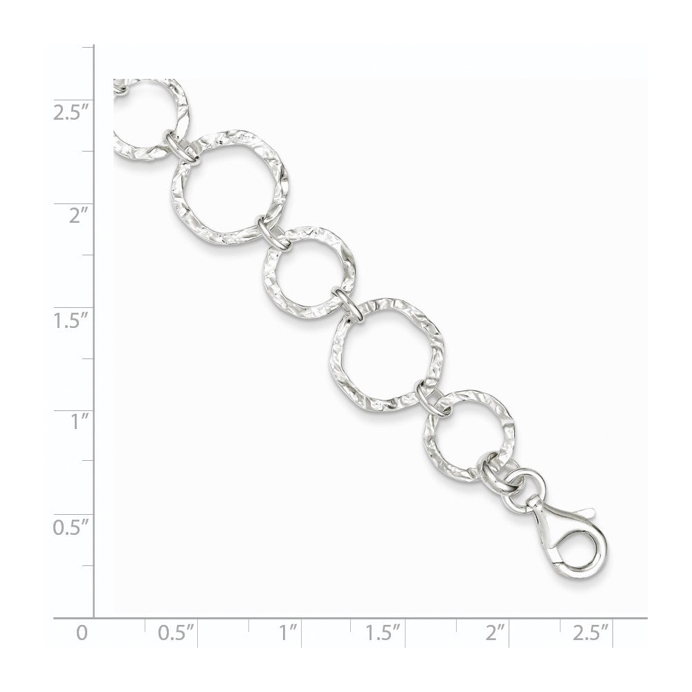 7.5 Zoll Sterlingsilber Armband