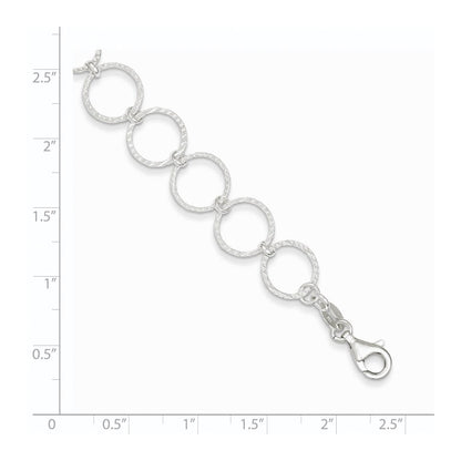 7.5 Zoll Sterlingsilber Fantasie Armband