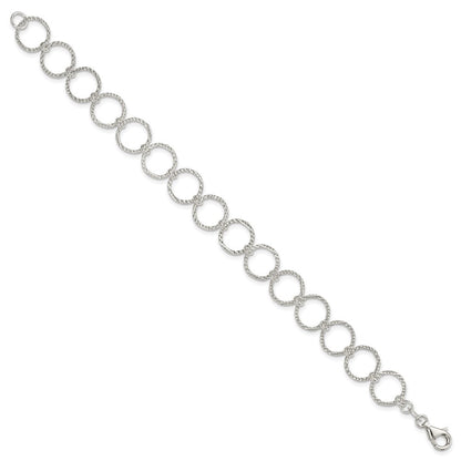 7.5 Zoll Sterlingsilber Fantasie Armband