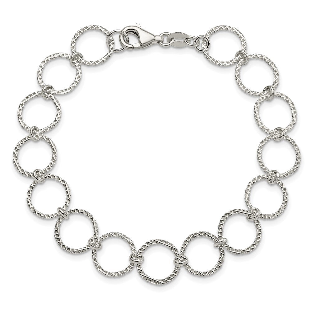7.5 Zoll Sterlingsilber Fantasie Armband