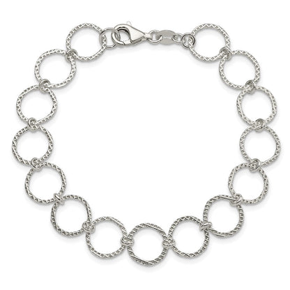 7.5 Zoll Sterlingsilber Fantasie Armband