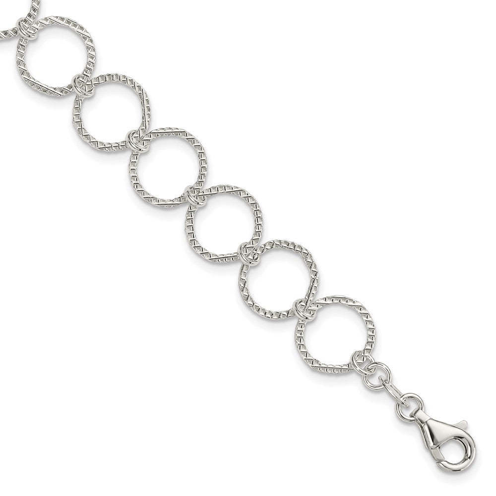 7.5 Zoll Sterlingsilber Fantasie Armband