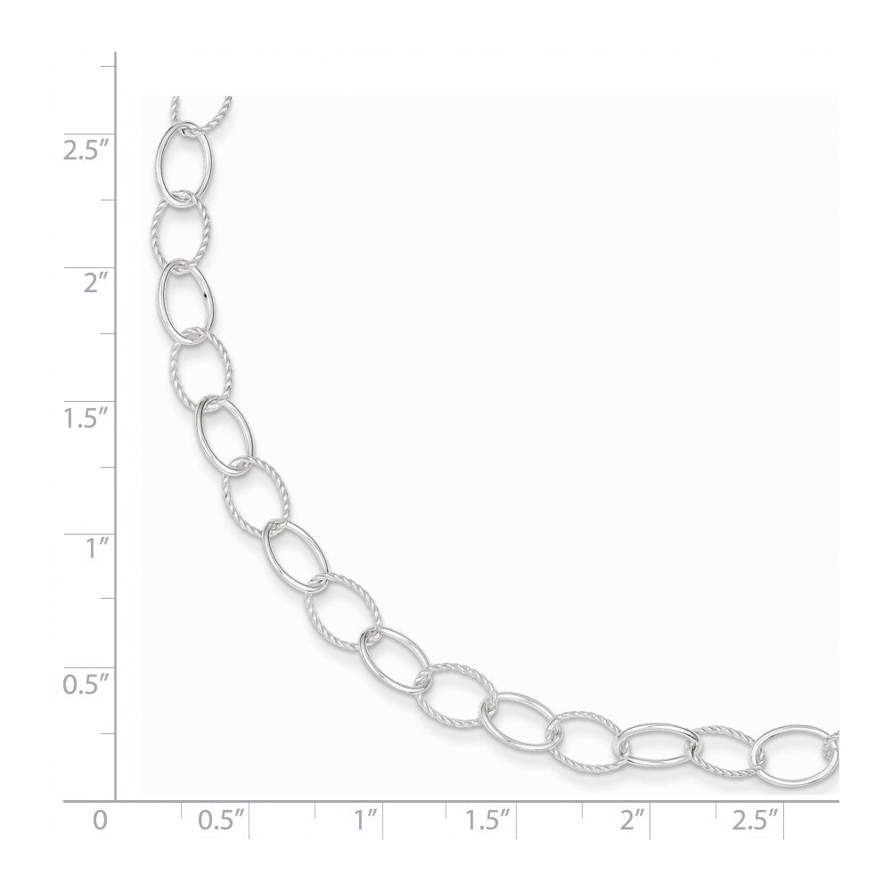 7.5 Zoll Sterlingsilber Fantasie Armband