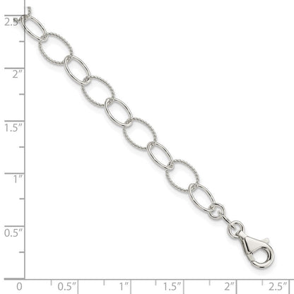 7.5 Zoll Sterlingsilber Fantasie Armband