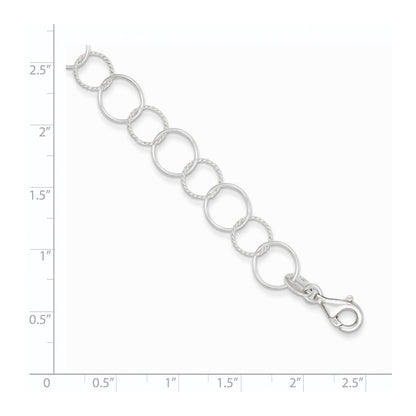 7.5 Zoll Sterlingsilber Fantasie Armband
