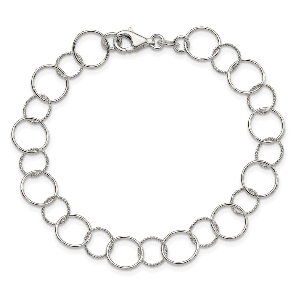 7.5 Zoll Sterlingsilber Fantasie Armband