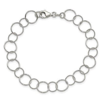 7.5 Zoll Sterlingsilber Fantasie Armband