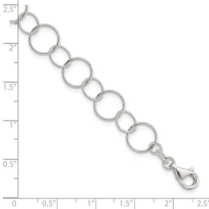 7.5 Zoll Sterlingsilber Fantasie Armband