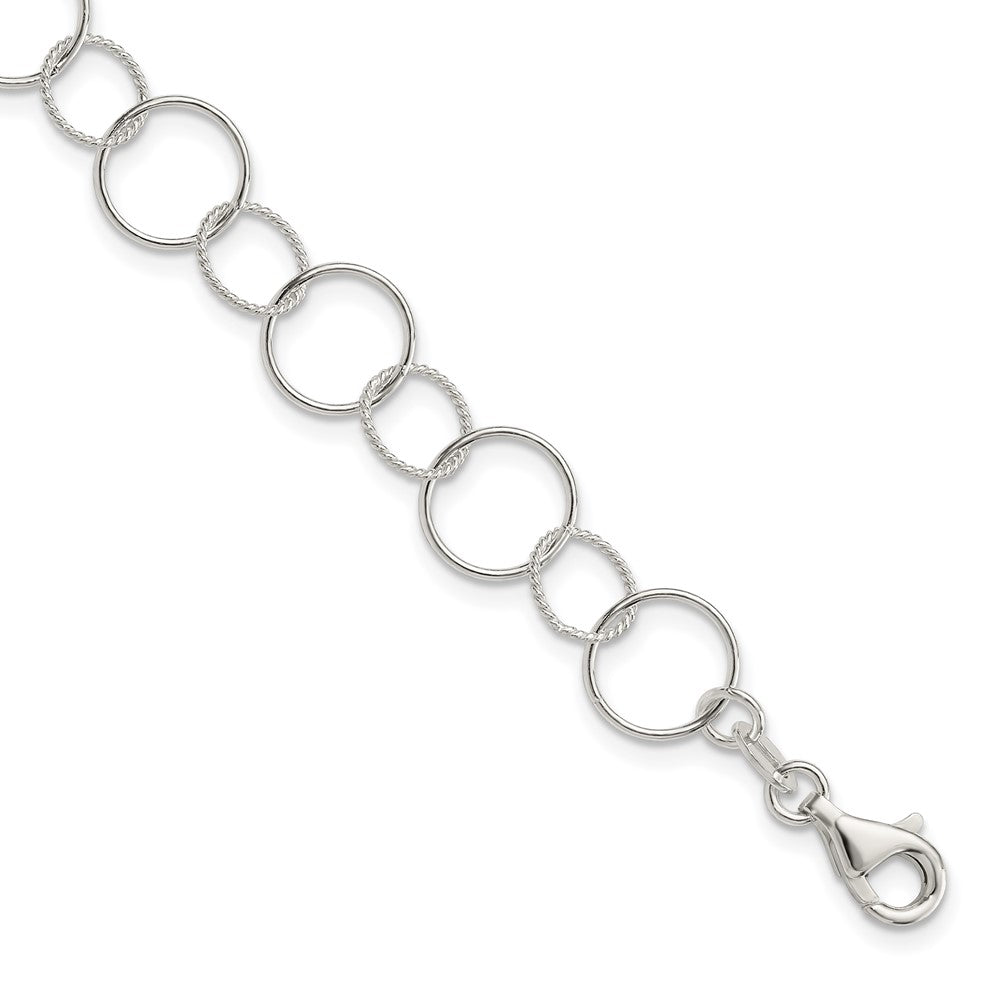 7.5 Zoll Sterlingsilber Fantasie Armband