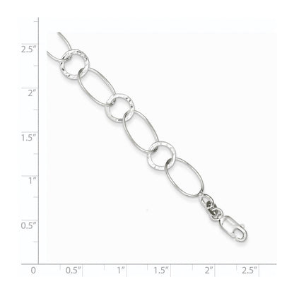 7.5 Zoll Sterlingsilber Fantasie Armband