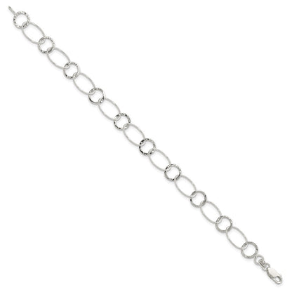 7.5 Zoll Sterlingsilber Fantasie Armband