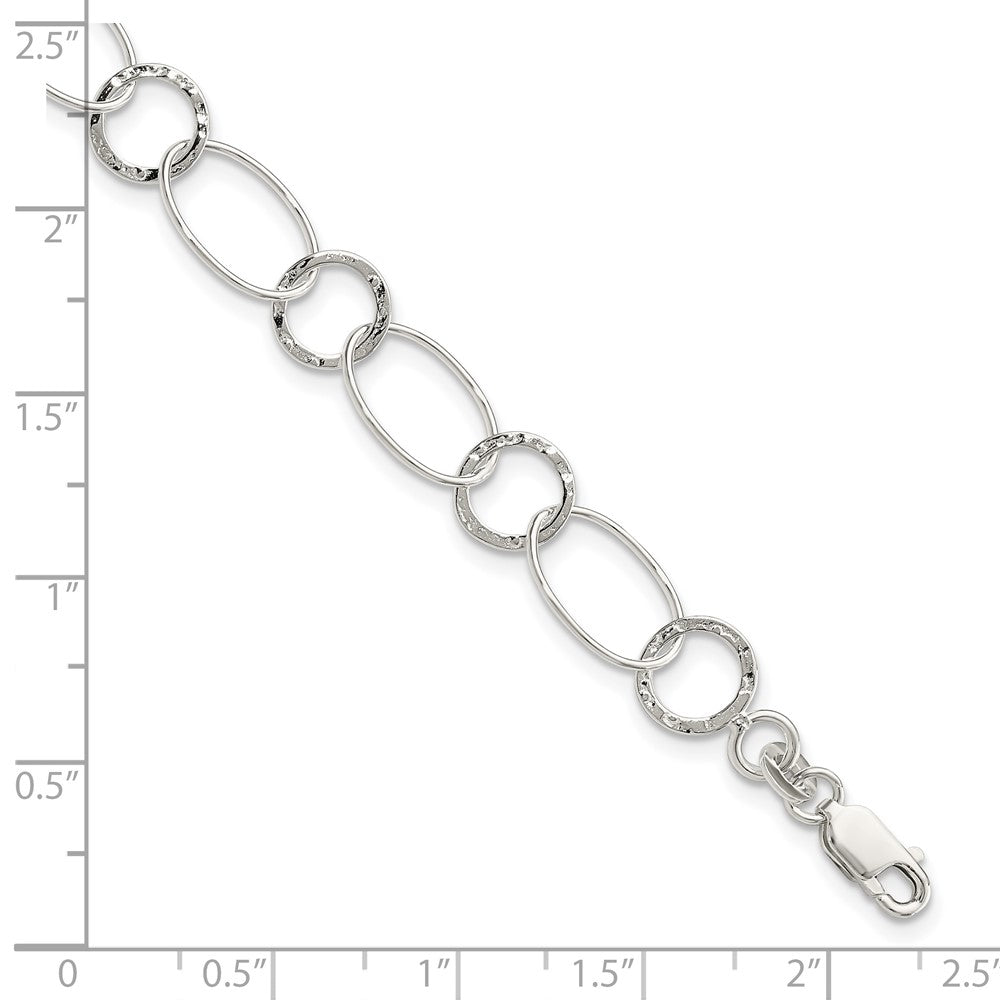 7.5 Zoll Sterlingsilber Fantasie Armband