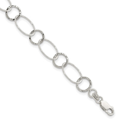 7.5 Zoll Sterlingsilber Fantasie Armband
