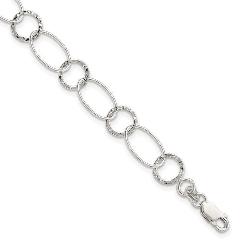7.5 Zoll Sterlingsilber Fantasie Armband