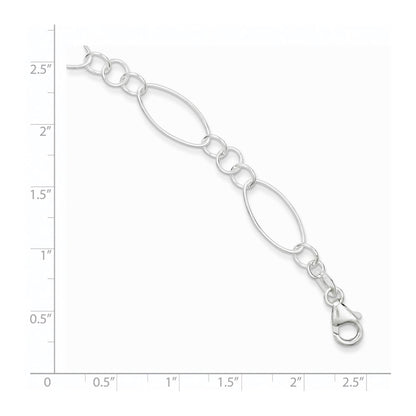7.5 Zoll Sterlingsilber Fantasie Armband