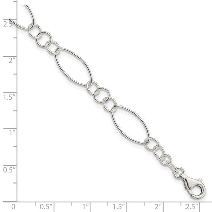 7.5 Zoll Sterlingsilber Fantasie Armband