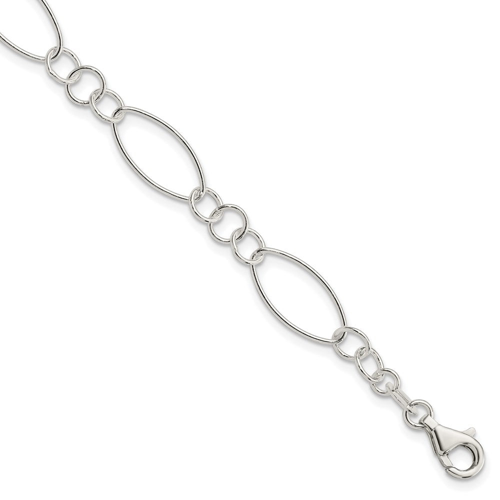 7.5 Zoll Sterlingsilber Fantasie Armband