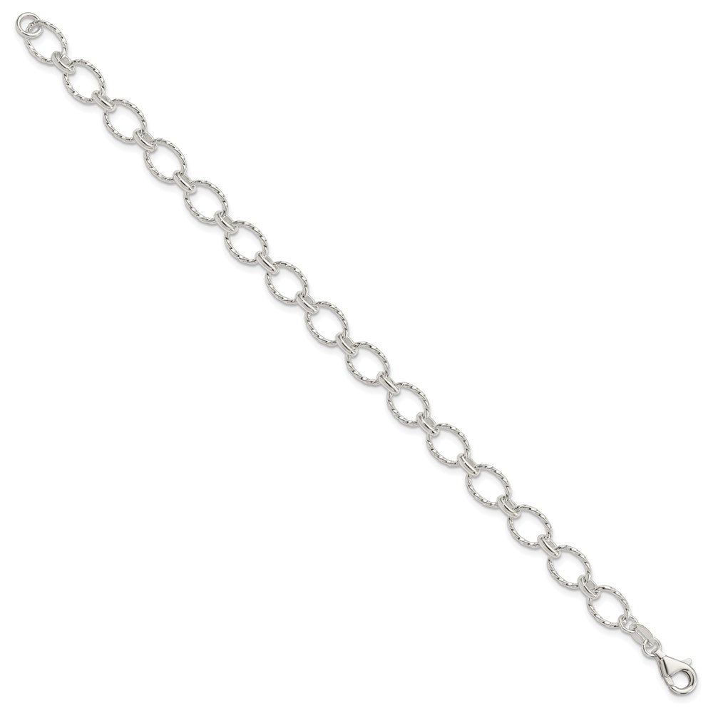 7.5 Zoll Sterlingsilber Fantasie Armband