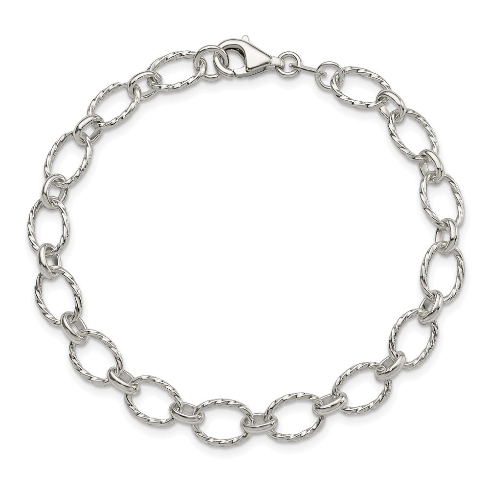 7.5 Zoll Sterlingsilber Fantasie Armband